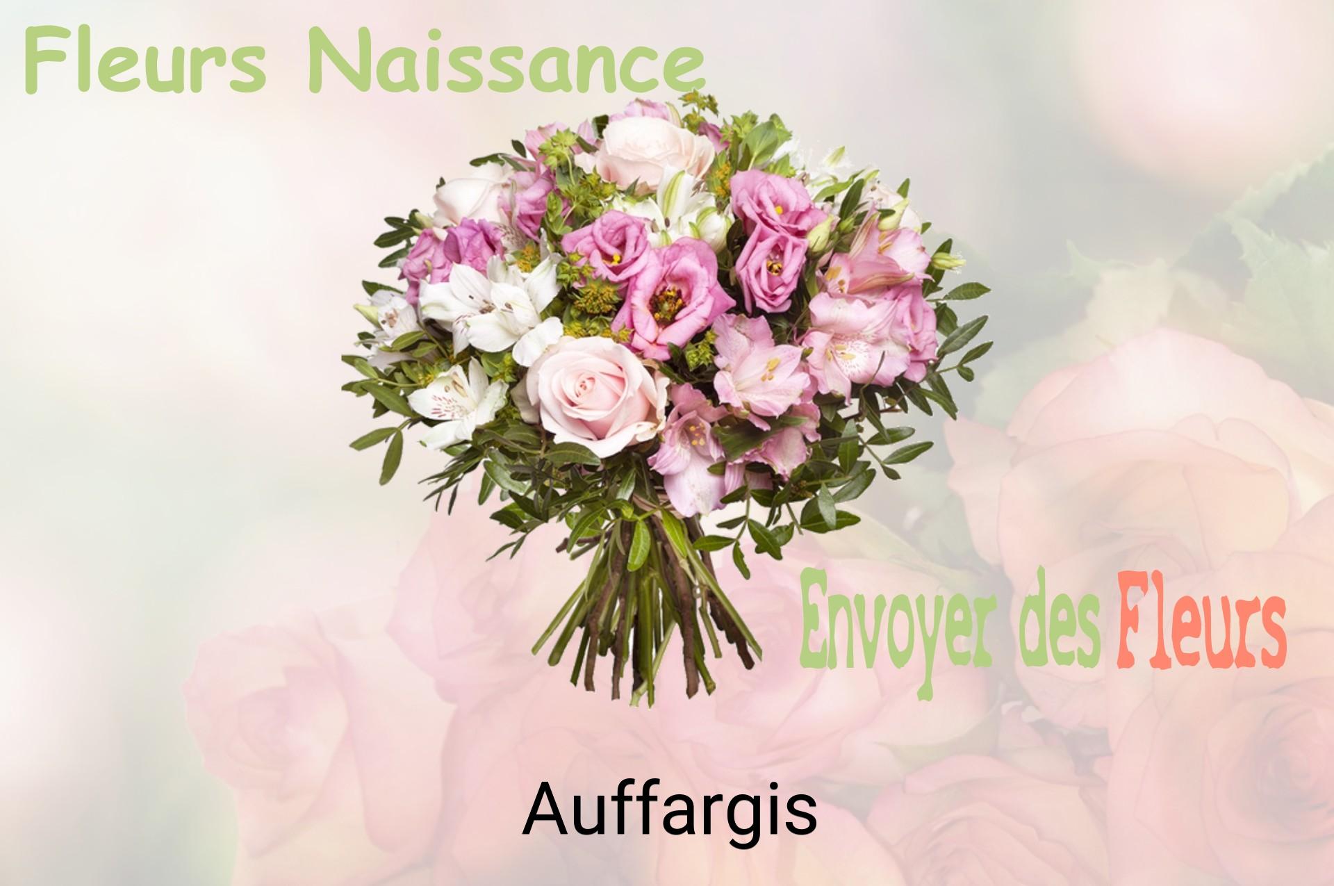 Bouquet de fleurs de naissance livré à Auffargis